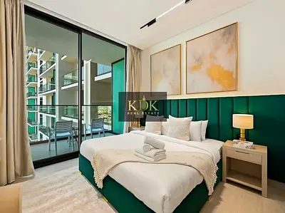 Furnished 1BR | Binghatti Azure | Multiple Cheques