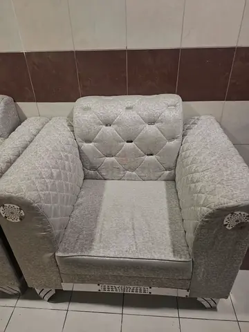2 Pieces Premium Velvet Single Sofa Chairs for Sale
