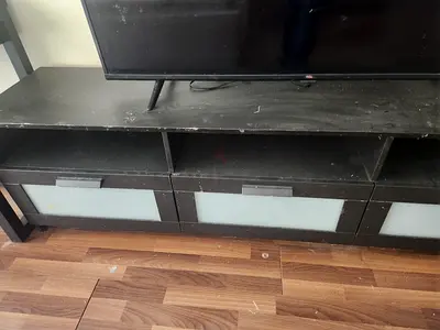 Used Low TV Entertainment Unit 180x40 with Storage Drawers