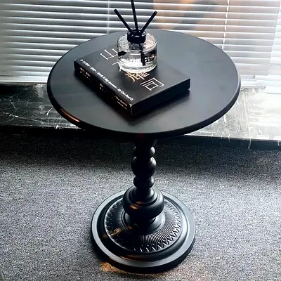 Modern Black Side Table | Luxury Coffee  Accent Table 🖤✨