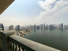 3BR apartment in Al Majaz 1 with free AC, two master rooms, balcony, maid room, 4 bathrooms, gym, po