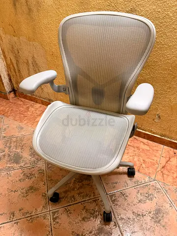 Remastered Version Herman Miller Aeron Office Chair Gray Color