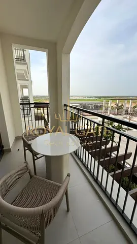 Elegant 2BR Furnished | Stunning Golf, Sea & Swimming Pool views