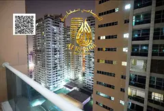 Two bedrooms and a living room, fully furnished, in Ajman One Towers – a golden opportunity