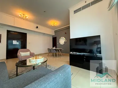 High-Floor 1BR | Furnished | Marina & City Views