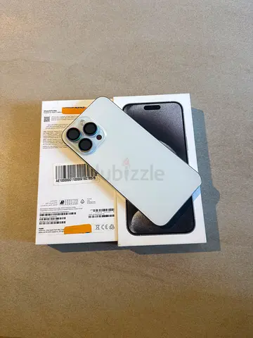 iPhone 15 Pro Max 512gb with original box - Good condition UAE