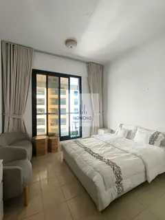 Furnished Studio | Escan Marina Tower | Balcony &amp; Pool Access