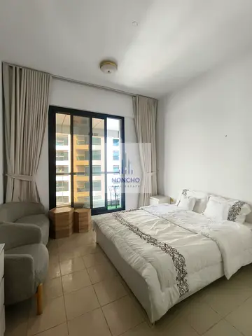 Furnished Studio | Escan Marina Tower | Balcony & Pool Access