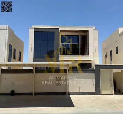 Turnkey villa with all fees included, on the main street, ready to move in, in the most prestigious area of ​​Ajman, freehold ownership for all nation