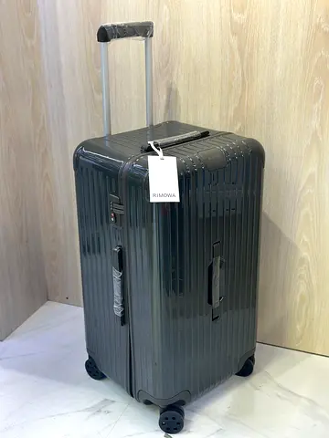 Rimowa Large Hard Shell Roller Suitcase - Grey