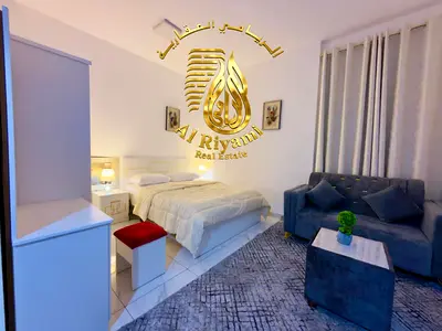 Furnished studio apartment for rent in Al Nuaimiya 1, brand new furniture, prime location