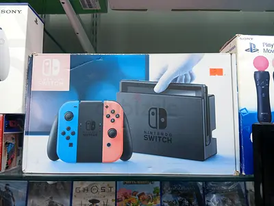 Nintendo Switch Console (Neon Blue/Red)