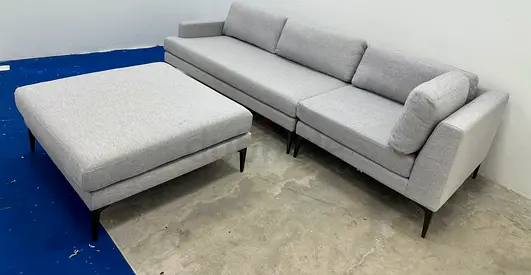 As perfect condition west elm sofa