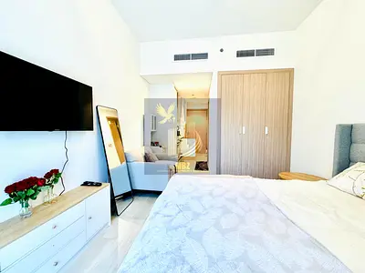 Fully Furnished Studio Living | Azizi Riviera Meydan