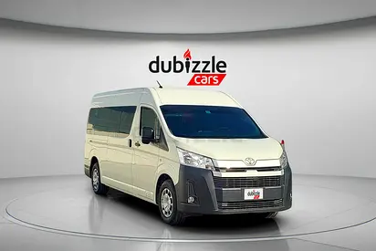 AED 2249/month | 2025 Toyota Hiace Commuter | GCC Specs | Ref#460161