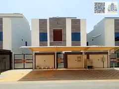 Villa for rent: Ground floor, first floor, and roof, 6 master bedrooms, in Al Yasmin area