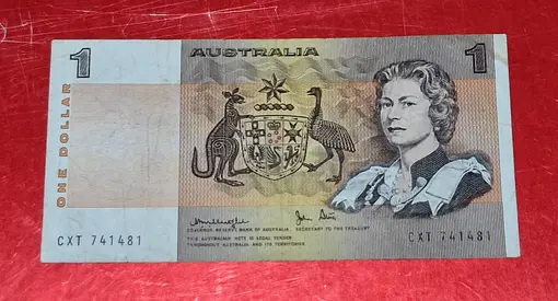 1979 Australia 1 Dollar Banknote