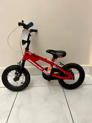 Red Spartan Bike for 3-5 year olds - ready to ride!