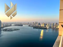 2BR in Al Majaz 3 full sea view parking gym pool maid room large balcony up to 6 payments