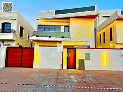 Own a two-story villa with a rooftop terrace, European design, high-end finishing, at an attractive