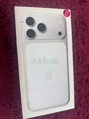 Apple iPhone 17pro max (sealed box) - 512GB Silver sim lock