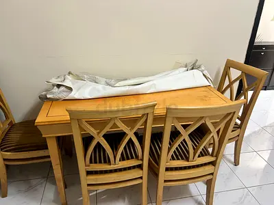 Dining table with chairs