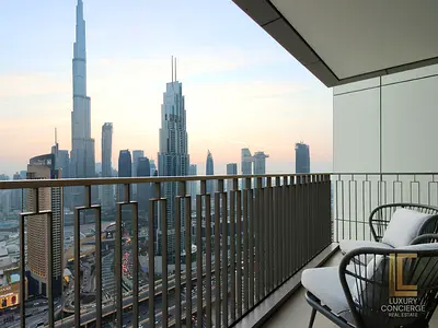 BURJ KHALIFA AND DUBAI MALL VIEWS |FULLY FURNISHED