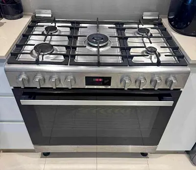 Bosch five Burner full gas Cooker size 90cm auto ignition