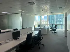 Burj Khalifa view/ Fitted with Partitions/Service charge on owner
