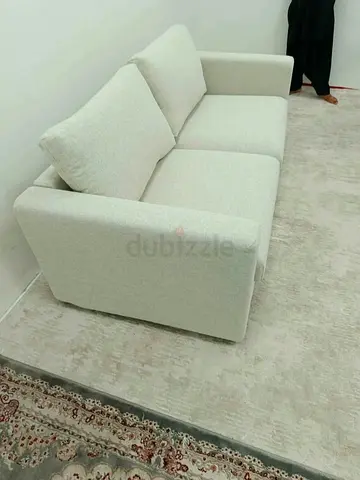 Light Beige 3-Seater Sofa bed Good Condition