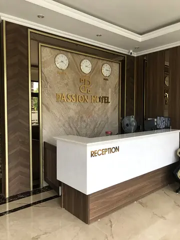 Elegant Hotel Lobby Reception