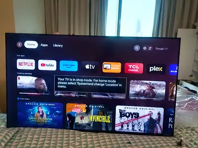 55-inch Smart LED TV (Google TV) - Good Working Condition