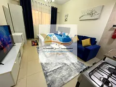 Furnished studio apartment now available for monthly rent in Al Yasmin Towers. Price: 3100 (include