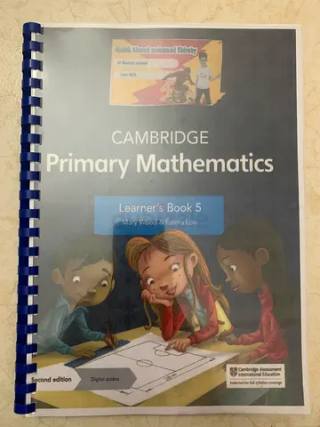 Cambridge Primary Mathematics Learners Book 5 (spiral bound) - Second Edition