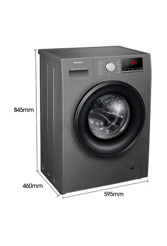 7Kg Front Loading Washing Machine 1200 Rpm 240 W WFPV7012MT Titanium