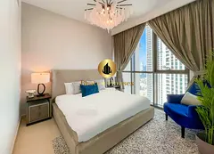 High Floor 1BR | Fully Furnished | Downtown Views