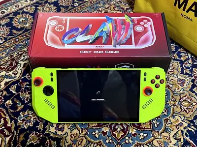 Msi claw A8 z2 extreme 24gb 512gb neon green for sale