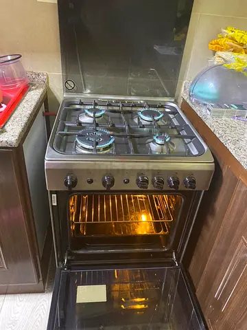 Indesit Free standing 60X60 Cm Gas Cooker 4 Burners Stainless Steel I6TG1GXGHEX FREE DELIVERY +Warra