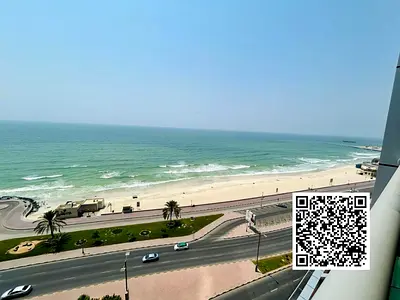 Sea View 2BHK in Corniche | Empty | Free Chiller & Amenities!