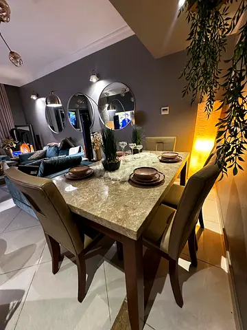 Home center marble dinning table