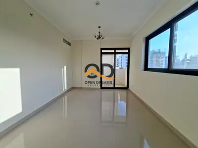 Like a brand new appartment 1bhk big hall 2 washroom with belcony and wall drop price 43k brand new