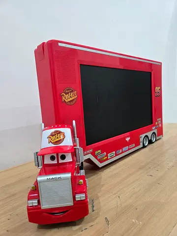 Red Lightning McQueen DVD Player (Slim Vertical Unit)