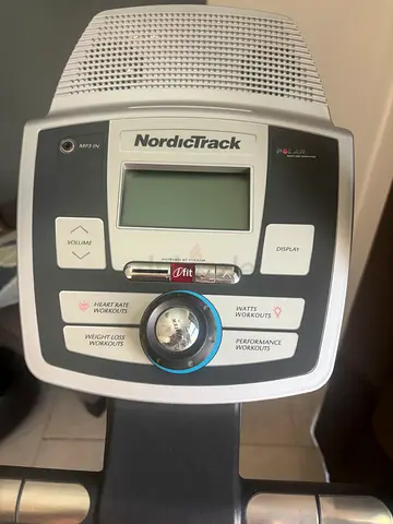 NordicTrack Upright Exercise Bike — Console / Fully Working