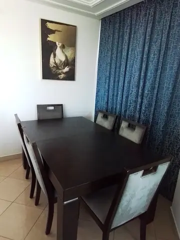 Dining table with 8 chairs,coffee tabletvcabinet