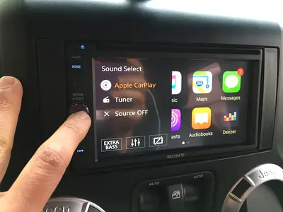 Original SonyXav-ax200  Car sterio with applecarplay andriod auto