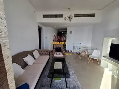 1BR apartment in Al Majaz, Sharjah. Amazing open sea view, beautiful balcony, master bedroom, unfurnished unit, 2 bathrooms, free parking. Prime locat
