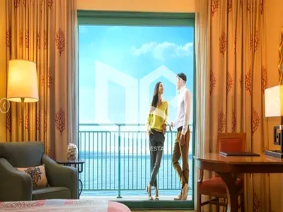 Luxury fully furnished hotel apartments and penthouses on the sea in Sharjah with a view of the Arabian Gulf | with a great investment benefit