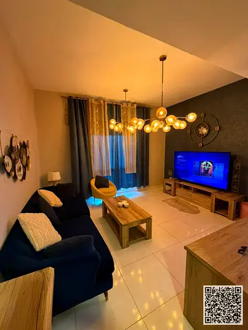 🏡 أول ساكن – أفخم وأرقى شقة غرفة وصالة مفروشة بالكامل للإيجار الشهري في كورنيش عجمان✨ 🔹 لا تُفوّت الفرصة للسكن في واحدة من أرقى شقق كورنيش عجمان مبا