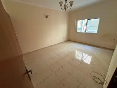 Elegant and beautiful two-bedroom apartment with a living room for annual rent in Al Qasimia area. Prime location near Crystal Plaza. Two bathrooms, f
