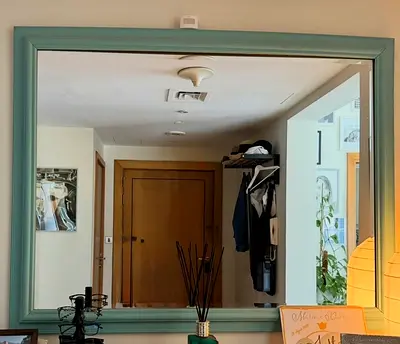 Mirror - “Tiffany” Sage green
